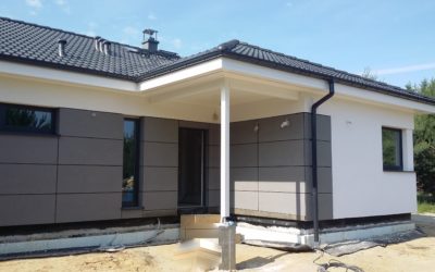 Elewacja wentylowana z płyt włóknocementowych Cembrit – nasza realizacja