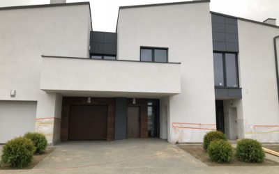 Płyta Cembrit Patina P070 – elewacja wentylowana z płyt – realizacja