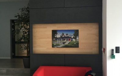 Okładzina wewnętrzna z płyt włoknocementowych Patina Cembrit