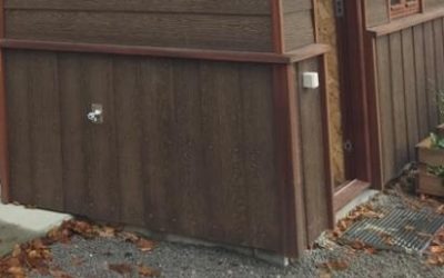 Shera Afromosia Brown – elewacja z deski włóknocementowej
